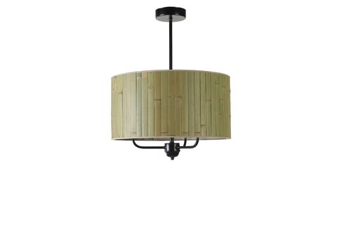 BAMBU 03 ABAJURLU ÜÇLÜ SARKIT AVİZE