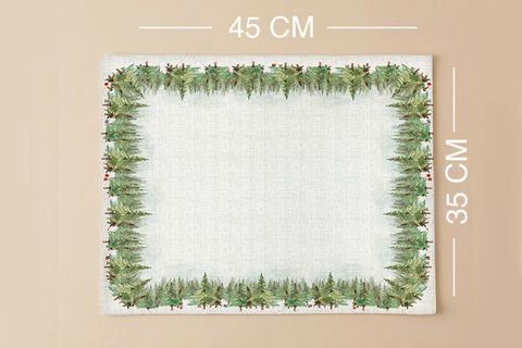 ÇAM ORMANI PAMUKLU DÖRT ADET AMERİKAN SERVİSİ