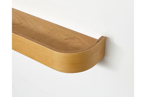 AHŞAP DOĞAL MASİF DUVAR RAFI, MEŞE