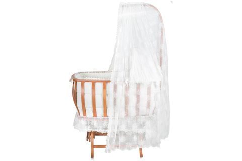 LÜKS SALLANIR SEPET BEŞİK, AÇIK KAHVE, 60X90