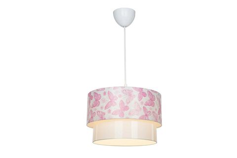 EVLİGHT KELEBEK PASTA SARKIT AVİZE, PEMBE