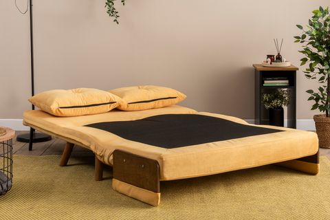 COSMO İKİLİ KATLANIR YATAKLI KOLTUK SOHO, HARDAL