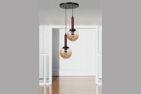 IŞIL İKİLİ TEPSİLİ CEVİZ BAL CAMLI SARKIT