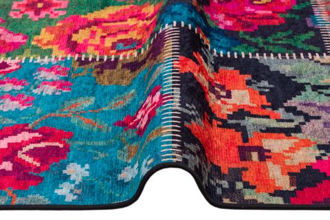 FRENDA HALI, PAMUK TABAN, KIRMIZI, 160X230