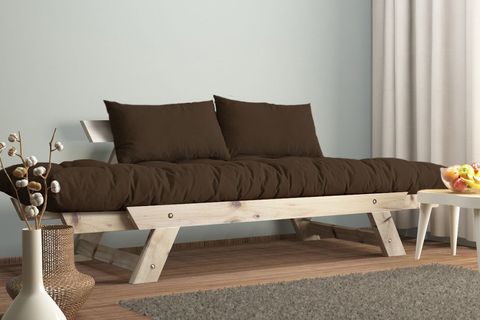 WOODESK ADALAR MASİF AHŞAP KANEPE, NATURAL-KAHVE RENK, CPT8123-210