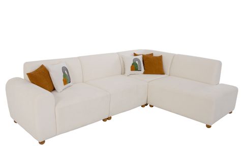 BRUSSELS SAĞ KÖŞE KOLTUK, BEYAZ