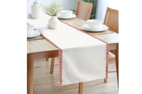 KOKİNA ŞERİDİ PAMUKLU MASA RUNNER, 0083 50X150