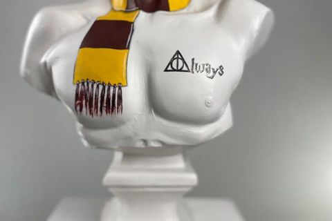 DAVID HARRY POTTER POP ART DEKORATİF ROMA YUNAN HEYKELLERİ