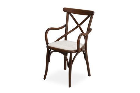 RANDO THONET KOLLU CEVİZ RENK SANDALYE