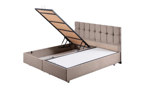 PARİS BAZA BAŞLIK LETTO YATAK SETİ, KAHVERENGİ, 150X200