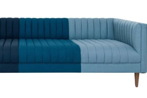 LİYA DÖRT KİŞİLİK KUMAŞ OFİS KOLTUĞU , MAVİ