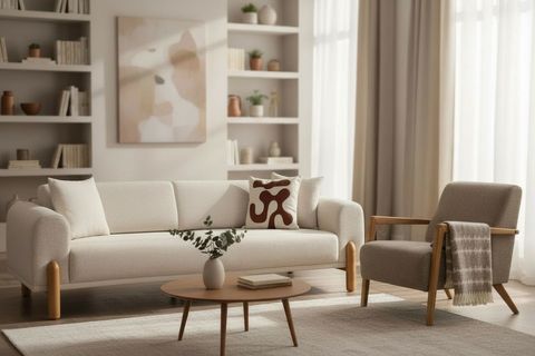 SİLVA BOHEM KOLTUK TAKIMI, SHOWROOMDAN KUMAŞ DEĞİŞİMLİ