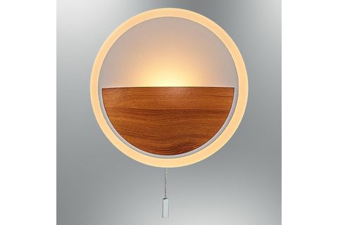 ÖZCAN AYDINLATMA BALL LED APLİK ON-OFF SWİTCH MEŞE RENK , 2723-02-14