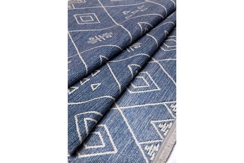 FİON PAMUK DOKUMA ŞÖNİL HALI 1570, YIKANABİLİR, MULTİ, 80X200