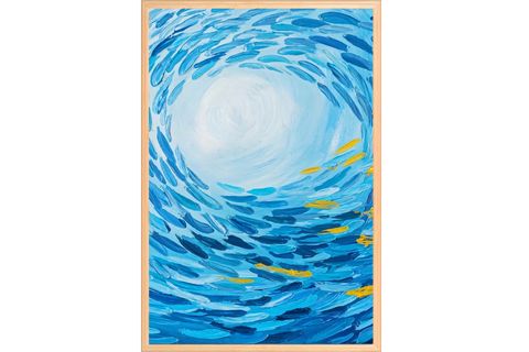 OKYANUS FRANK RAY ÇERÇEVELİ PANO SET, 50X70