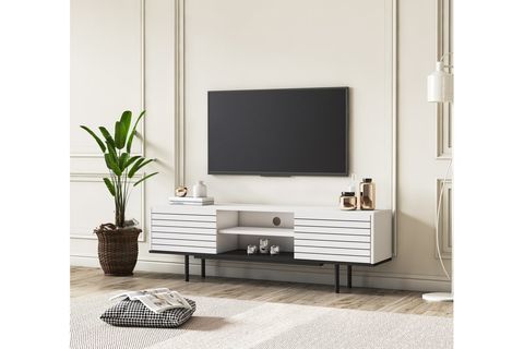 OCASSO COLOSSEO TV ÜNİTESİ, BEYAZ