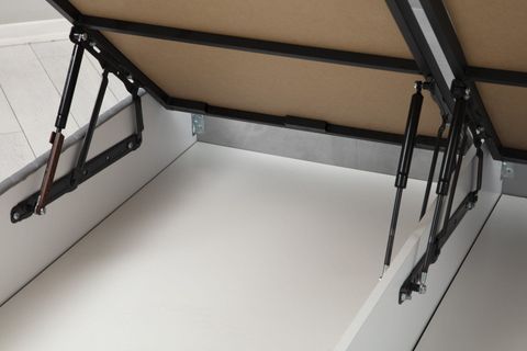 VASSİ BAZA+BAŞLIK, GRİ, 150X200