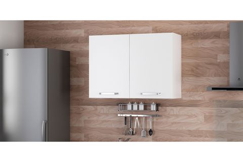 MİNAR 100 CM MUTFAK DOLABI BEYAZ 100-B2-ÜST MODÜL