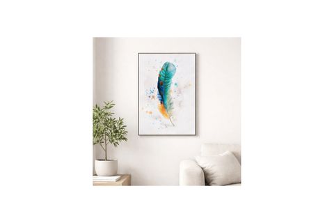BOHO TÜY MOTİFLİ KANVAS TABLO