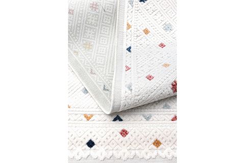 SAND KREM MULTİ TEMİZLENEBİLİR HALI, 65548A, 100X300