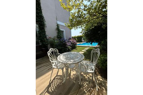 İSTANBUL BAHÇE BALKON ÇAY SETİ, BEYAZ