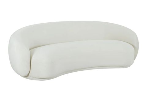 OLİVER BABYFACE FASÜLYE ÜÇLÜ KOLTUK, BEYAZ