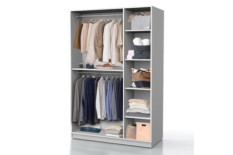 DEKOREX GARDIROP MNT320, 3 PANJUR KAPAKLI, BEYAZ
