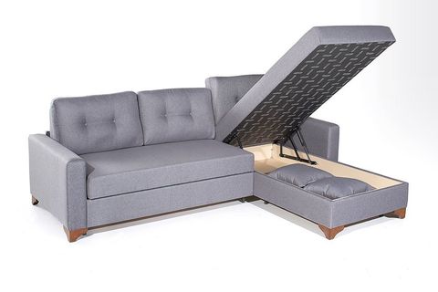 MADRİD RELAX KOLTUK, GRİ, SAĞ KÖŞE