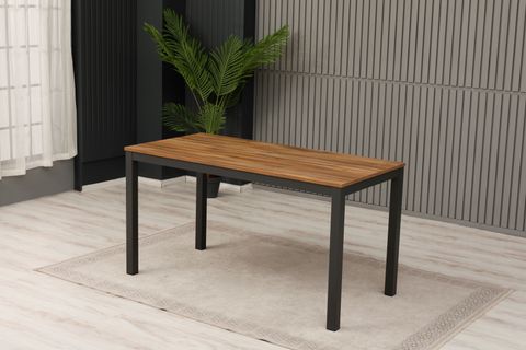 ARPELİA YEMEK MASASI ANTRASİT RİCHMOND, 140 CM