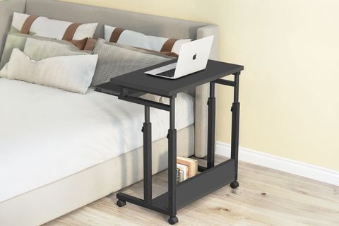 YÜKSEKLİK AYARLI VE KLAVYELIKLI LAPTOP SEHPASI, ANTRASİT