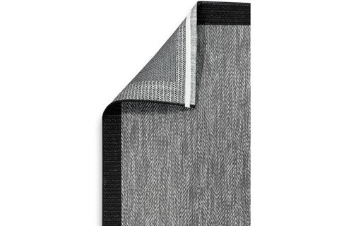 NOVELLO AGRA HASIR DOKULU SİSAL SİYAH HALI, 100X300