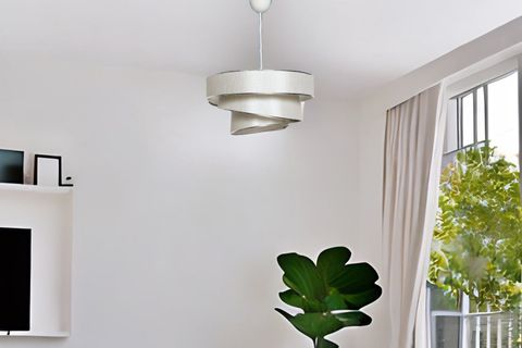 HMYDESİGN COUPER SARKIT AVİZE BEJ GÜMÜŞ