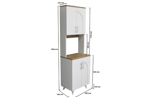 KALİRA  ÇOK AMAÇLI DOLAP, 2 KAPAKLI