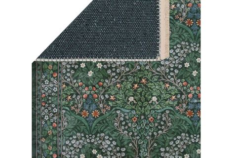 ÇITIR ÇİÇEK BASKILI DOKUMA TABAN HALI, 143 YNG, 80X200 CM