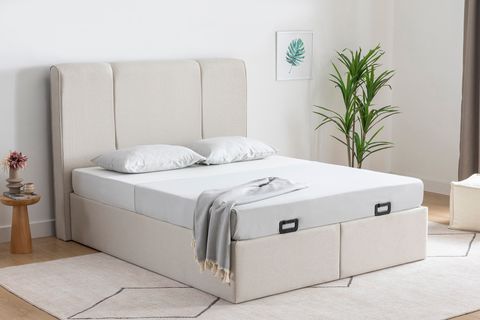 LUNA TOTE BAZA VE BAŞLIK SETİ, KUMAŞ DEĞİŞTİRİLEBİLİR, 160X200