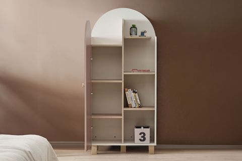 PETİTE ÇOCUK ODASI TAKIMI, PEMBE, 2 KAPAKLI