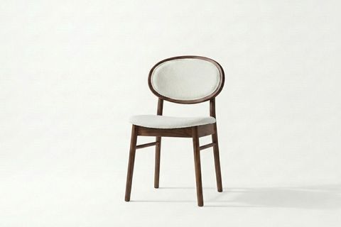 MEDİN LAKE DÖŞEMELİ KAYIN AĞACI SANDALYE, CEVİZ, 2 ADET