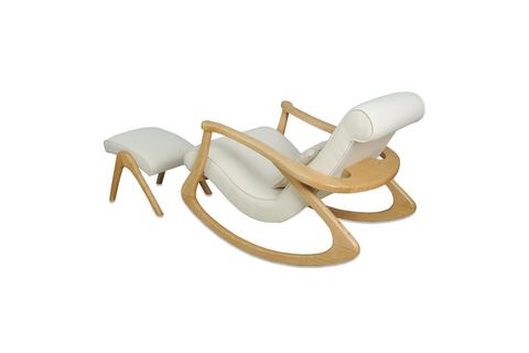 ASEDİA EKOL SALLANAN SANDALYE, KREM, DİŞBUDAK, NATUREL AYAK