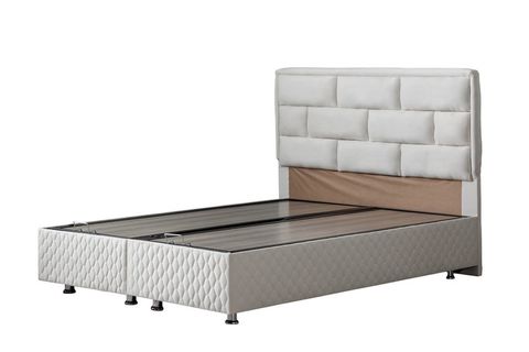 DİEGO NEW BAZA BAŞLIK VE YATAK SETİ, KREM, 140X190