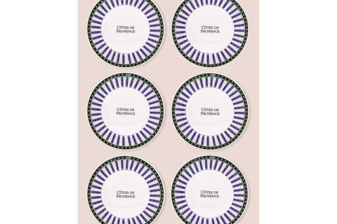 THE MİA PROVENCE YEMEK TABAĞI 6LI SET 20 CM