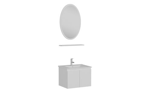 NİKA BANYO DOLABI 65CM AS2K 1EA1R ETJ BEYAZ