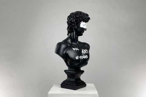 DAVID BUY ART NO COCAINE POP ART DEKORATİF ROMA YUNAN HEYKELLERİ