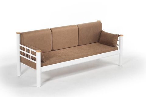 KAPPİS DK METAL SOFA SEDİR BEYAZ 70X200CM