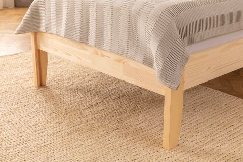 MSM VENÜS DOĞAL AHŞAP KARYOLA, NATUREL 90X190
