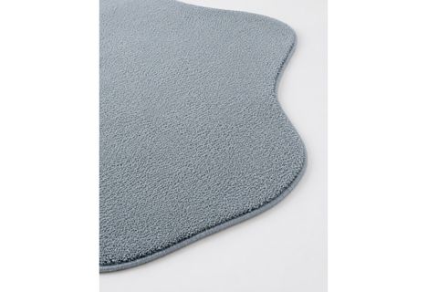 MORFE 01 BLUE ÖZEL KESİM ASİMETRİK YUMUŞAK HALI, 200X290