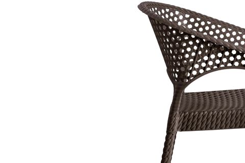 BELLA BİSTRO SET BAHÇE BALKON MASA SANDALYE SETİ, KAHVERENGİ