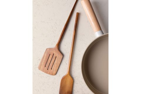 THE MİA NATURA AKASYA DELİKLİ SPATULA 35X8 CM