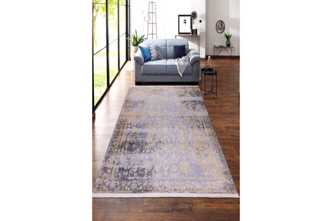 RABAT PAMUK DOKUMA ŞÖNİL HALI 1664, YIKANABİLİR, MULTİ, 100X300