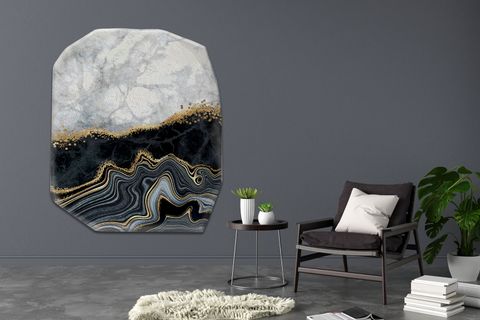 ÖZEL YÜZEY DOKULU TAŞ TABLO, SOYUT 144