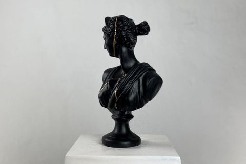 ARTEMIS GOLD STREAK POP ART DEKORATİF ROMA YUNAN HEYKELLERİ